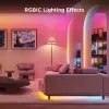 Govee Strip Light S 5m protinga LED juosta – Wi‑Fi/Bluetooth, RGBIC, 5000 mm, balta