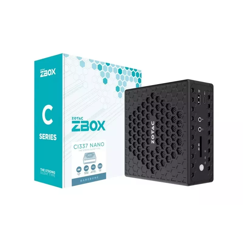 Zotac ZBOX CI337 nano barebone mini kompiuteris, Intel N100