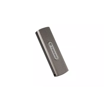 TRANSCEND SSD ESD330C nešiojamas diskas 2TB USB Type C tamsiai rudai pilkas
