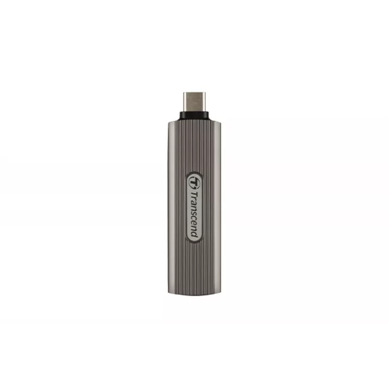 TRANSCEND SSD ESD330C nešiojamas diskas 2TB USB Type C tamsiai rudai pilkas
