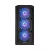 Chieftec GA-01B-L-OP APEX LUMO Midi Tower kompiuterio korpusas juodas