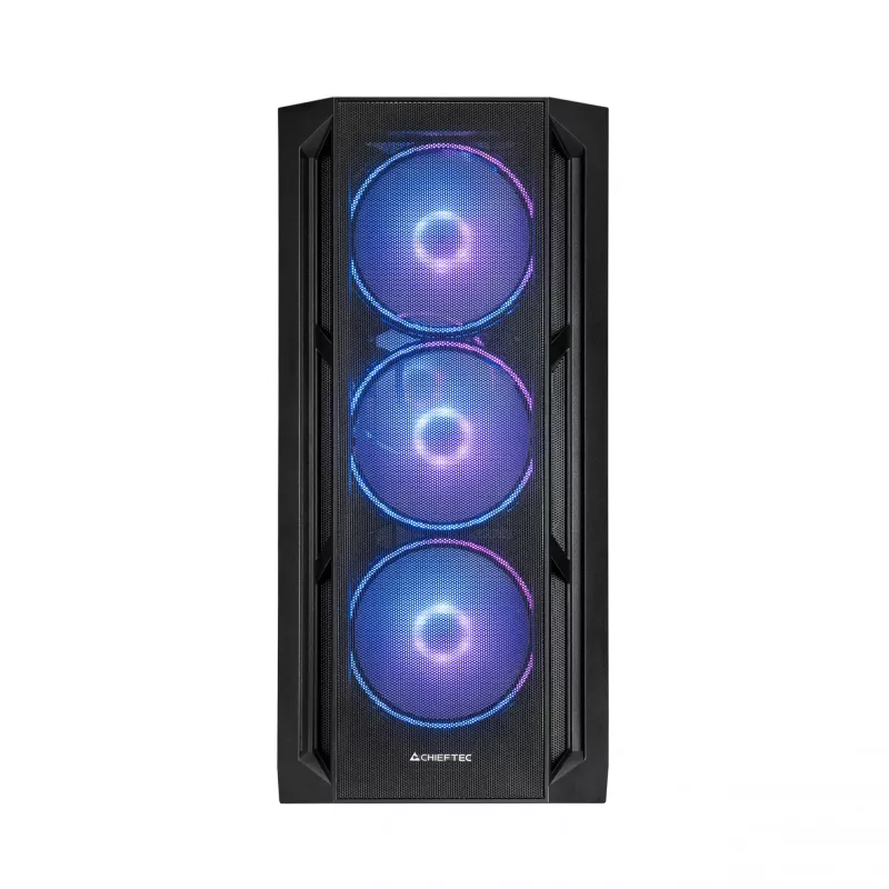 Chieftec GA-01B-L-OP APEX LUMO Midi Tower kompiuterio korpusas juodas