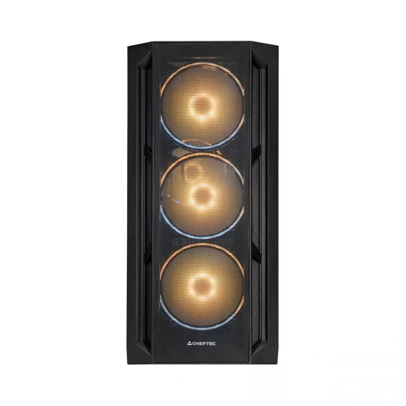 Chieftec GA-01B-L-OP APEX LUMO Midi Tower kompiuterio korpusas juodas
