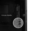 Chieftec GA-01B-L-OP APEX LUMO Midi Tower kompiuterio korpusas juodas