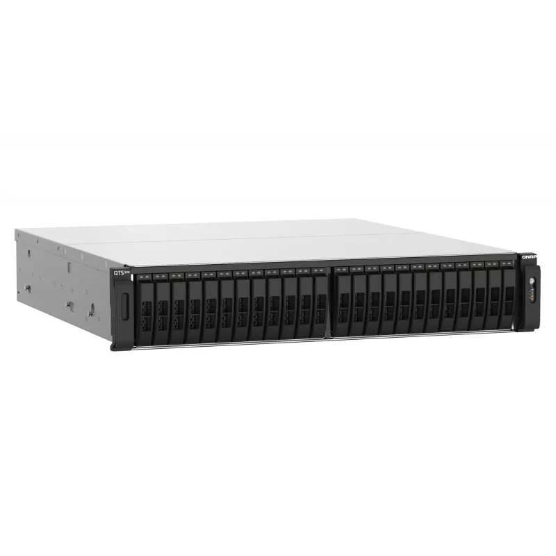 QNAP TS-h2490FU NAS stovas (2U) EPYC 7302P 256 GB DDR4 0 TB QuTS hero Juoda, Pilka