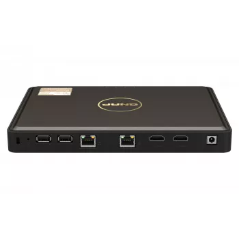 QNAP TBS-464 NAS darbalaukio, Intel® Celeron® N5105, 8 GB DDR4, 0 TB, QNAP Turbo System, juodas