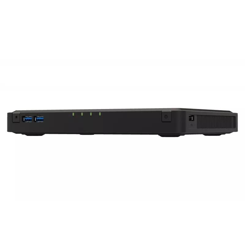 QNAP TBS-464 NAS darbalaukio, Intel® Celeron® N5105, 8 GB DDR4, 0 TB, QNAP Turbo System, juodas