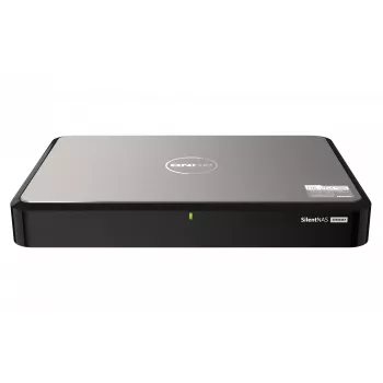 QNAP HS-264 NAS darbalaukio, Intel® Celeron® N5105, 8 GB, 0 TB, QNAP Turbo System, juoda