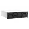 QNAP TS-H2287XU-RP NAS stelažinis (3U) Intel Xeon E E-2378 64 GB DDR4 0 TB QuTS hero juoda, balta