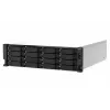 QNAP TS-H2287XU-RP NAS stelažinis (3U) Intel Xeon E E-2378 64 GB DDR4 0 TB QuTS hero juoda, balta
