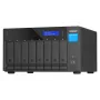 QNAP TVS-h874X NAS bokštinis Intel® Core™ i9 64 GB DDR4 0 TB QuTS hero Juoda