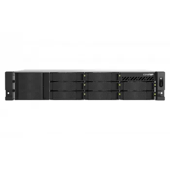 QNAP TS-855EU-8G NAS / saugojimo serveris Rack (2U) Intel Atom C5125 8 GB DDR4 0 TB QuTS hero Juoda