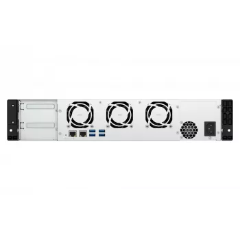 QNAP TS-855EU-8G NAS / saugojimo serveris Rack (2U) Intel Atom C5125 8 GB DDR4 0 TB QuTS hero Juoda