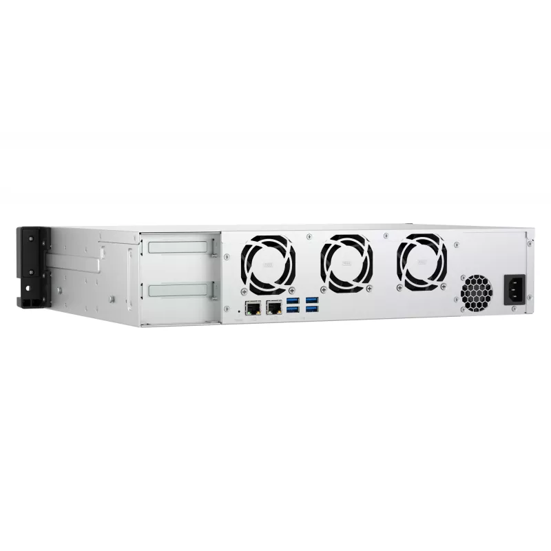 QNAP TS-855EU-8G NAS / saugojimo serveris Rack (2U) Intel Atom C5125 8 GB DDR4 0 TB QuTS hero Juoda