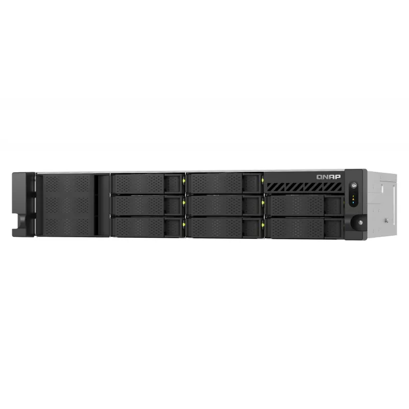 QNAP TS-855EU-8G NAS / saugojimo serveris Rack (2U) Intel Atom C5125 8 GB DDR4 0 TB QuTS hero Juoda