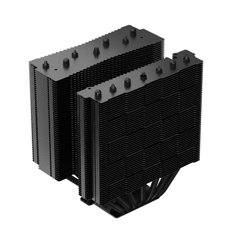 Oro aušintuvas DeepCool ASSASSIN IV VC VISION – dviejų ventiliatorių 120/140 mm, 300 W TDP, 7 šilumos vamzdelių, juodas