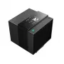 Oro aušintuvas DeepCool ASSASSIN IV VC VISION – dviejų ventiliatorių 120/140 mm, 300 W TDP, 7 šilumos vamzdelių, juodas