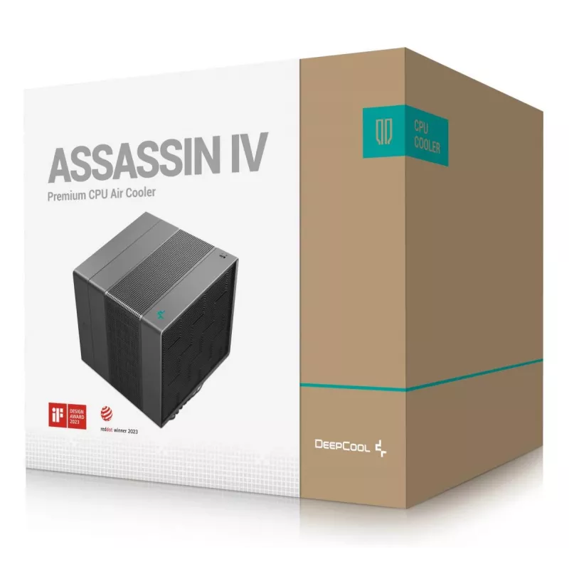 Oro aušintuvas DeepCool ASSASSIN IV 14 cm Juodas