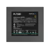 Maitinimo blokas DeepCool PL750D 750W ATX 3.0 80 PLUS Bronze, 120 mm ventiliatorius, 20+4 pin, juodas