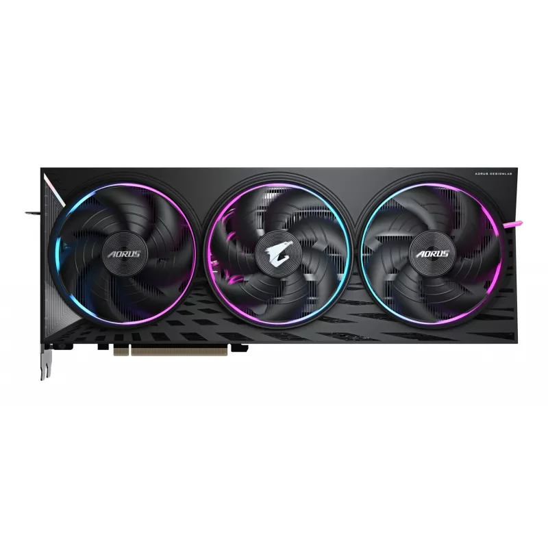 Vaizdo plokštė GIGABYTE Radeon RX 9070 XT 16GB GDDR6, PCIe 5.0, 256 bitų, 339×136×59 mm