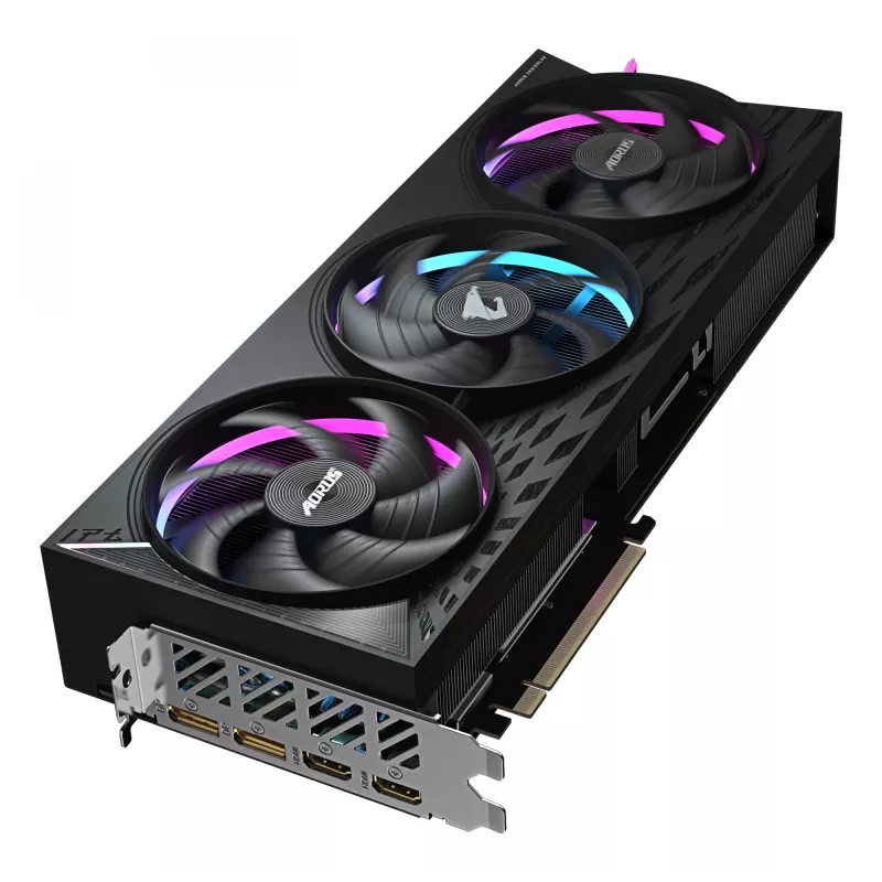 Vaizdo plokštė GIGABYTE Radeon RX 9070 XT 16GB GDDR6, PCIe 5.0, 256 bitų, 339×136×59 mm