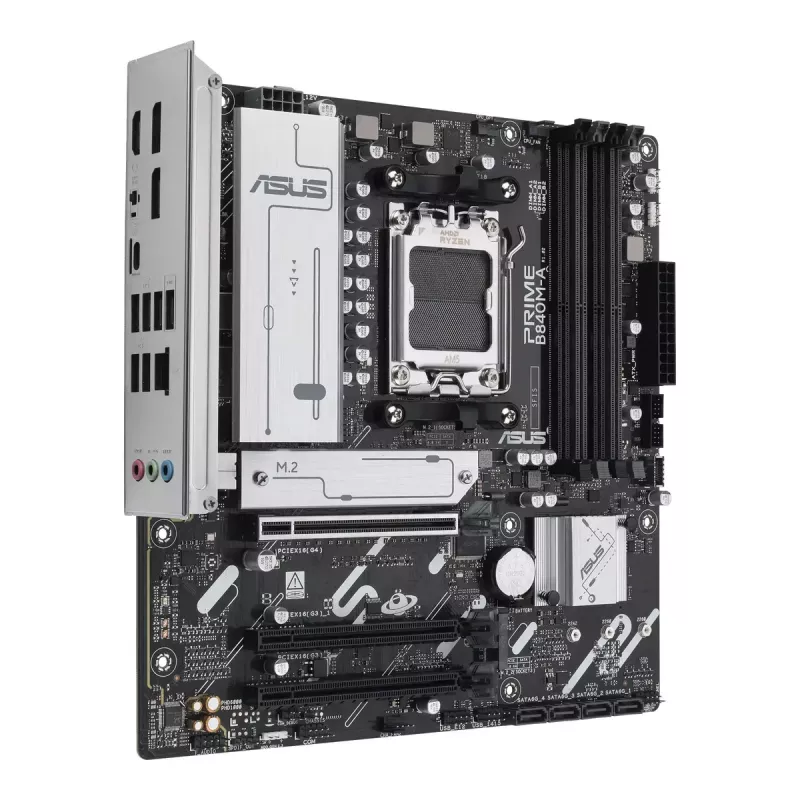 Pagrindinė plokštė ASUS PRIME B840M-A-CSM AMD B840 Socket AM5 micro ATX