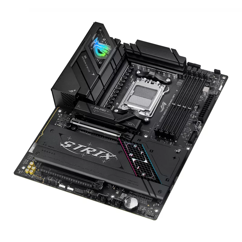 Motininė plokštė ASUS ROG STRIX B850-F GAMING WIFI – AMD B850, Socket AM5, ATX, DDR5, 4×M.2, Wi‑Fi 7, 2.5Gb LAN