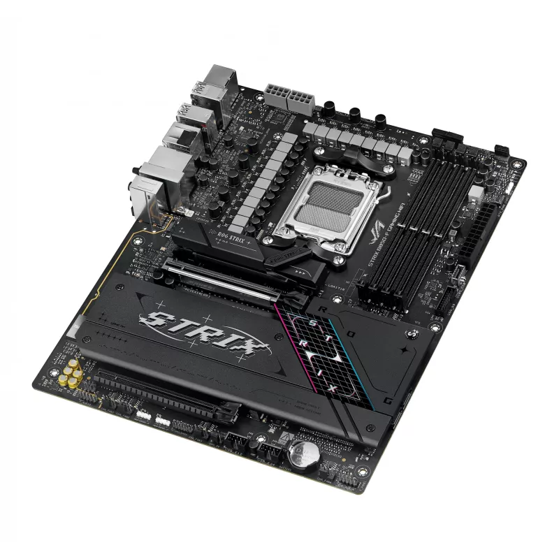 Motininė plokštė ASUS ROG STRIX B850-F GAMING WIFI – AMD B850, Socket AM5, ATX, DDR5, 4×M.2, Wi‑Fi 7, 2.5Gb LAN