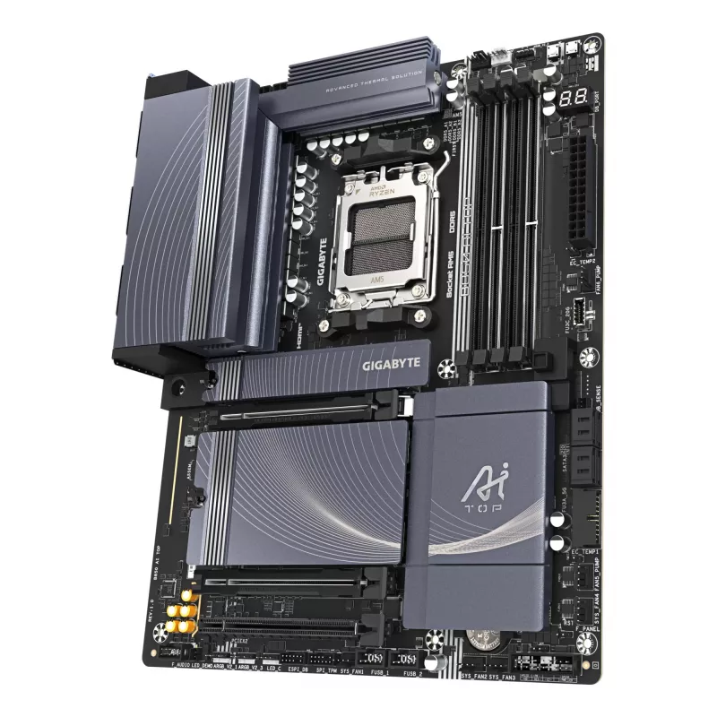 Motininė plokštė GIGABYTE B850 AI TOP, AMD B850, lizdas AM5, ATX