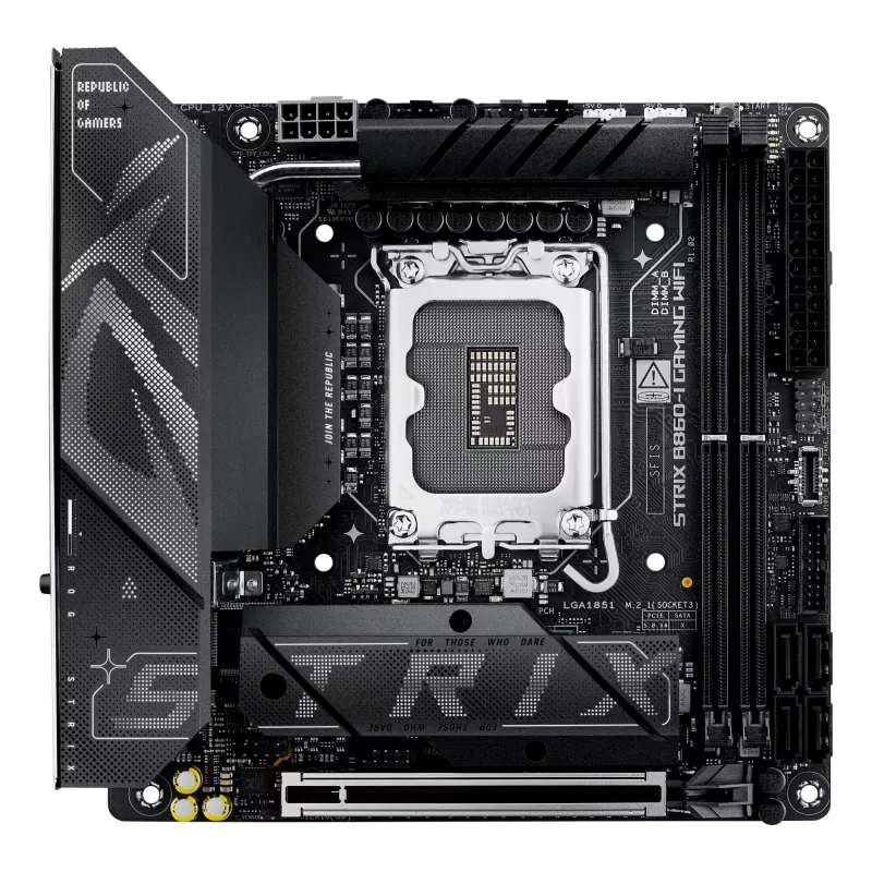 Motininė plokštė ASUS ROG STRIX B860-I GAMING WIFI