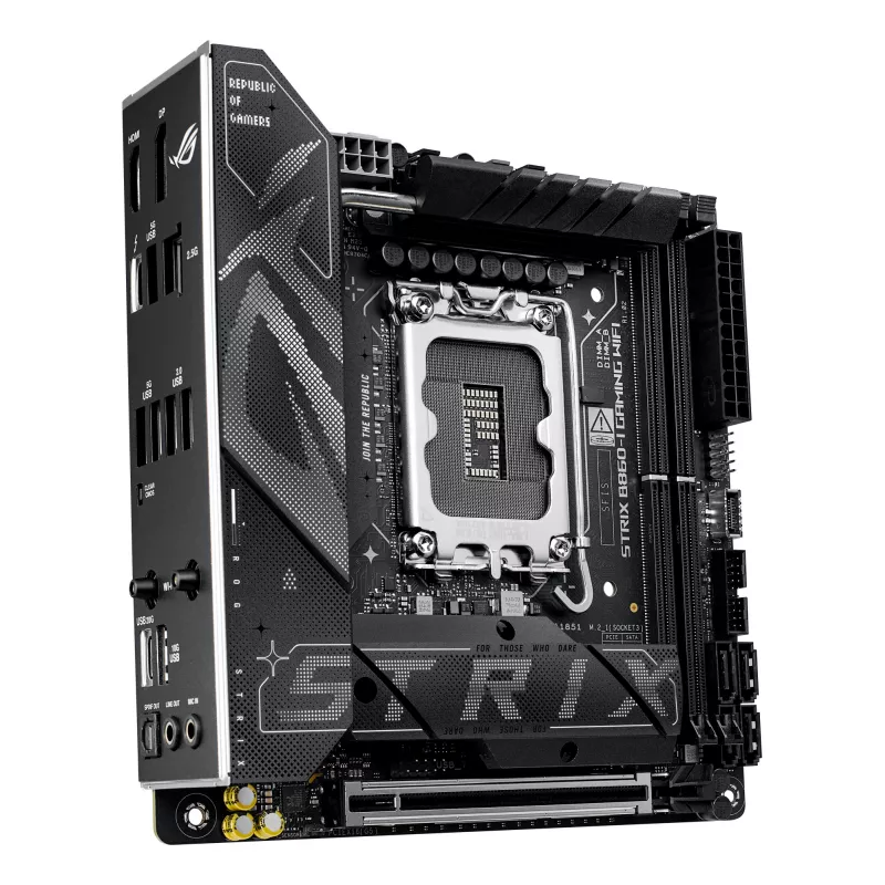 Motininė plokštė ASUS ROG STRIX B860-I GAMING WIFI