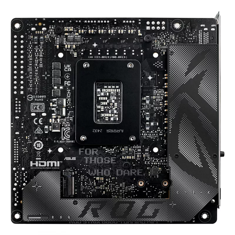 Motininė plokštė ASUS ROG STRIX B860-I GAMING WIFI