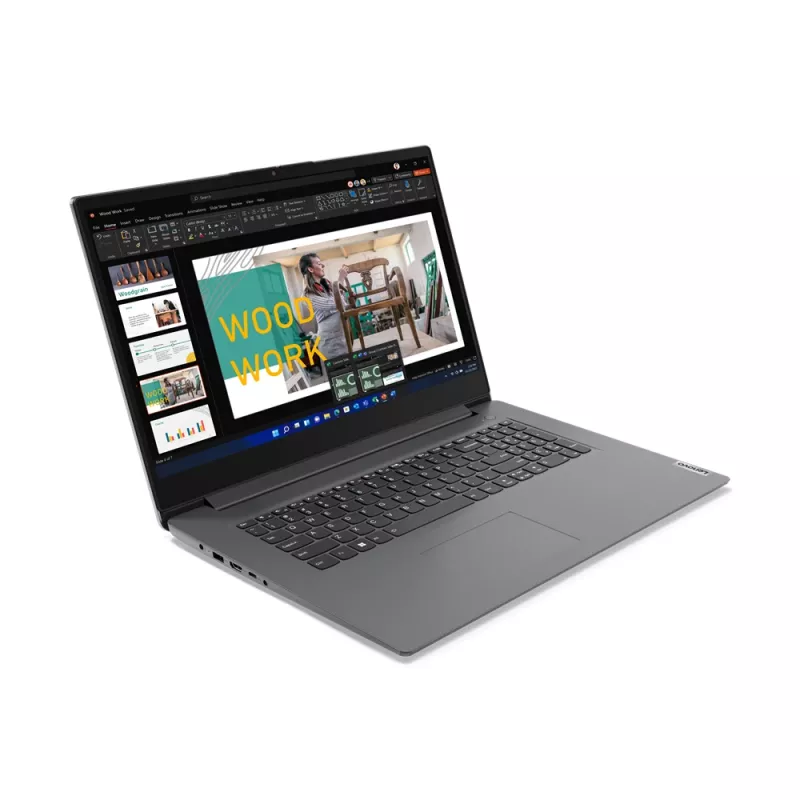 Lenovo V17 G4 IRU 83A2003FGE verslo nešiojamas kompiuteris, Intel Core i5-13420H, 17,3 colio Full HD, 16GB DDR4, 512GB SSD, Windows 11 Pro, vokiška QWERTZ klaviatūra