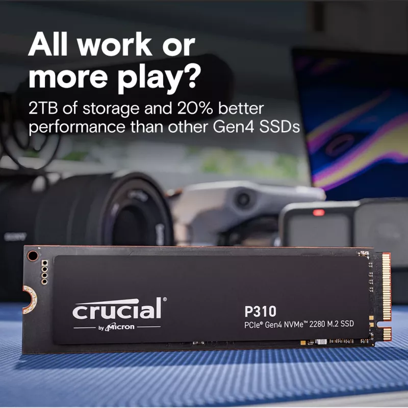 MICRON / CRUCIAL SSD - Crucial P310 - 1TB - PCIe Gen4 x4 - M.2 2280
