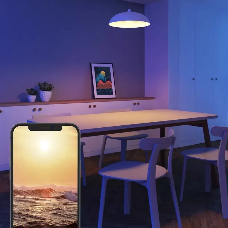Išmanioji lemputė Govee H60093C1 1200 lm, Wi‑Fi ir Bluetooth, 12 W, E26, balta