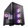 Korpusas FSP M580-BA Midi Tower mITX, mATX Juodas ARGB