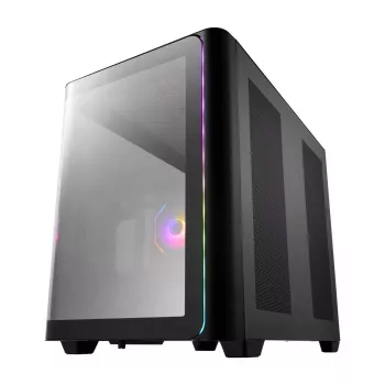 Korpusas FSP M580-BA Midi Tower mITX, mATX Juodas ARGB