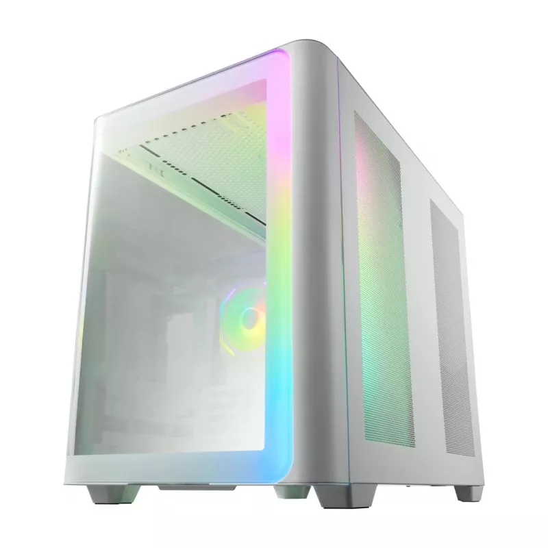 FSP M580-WA Midi Tower korpusas baltas ARGB