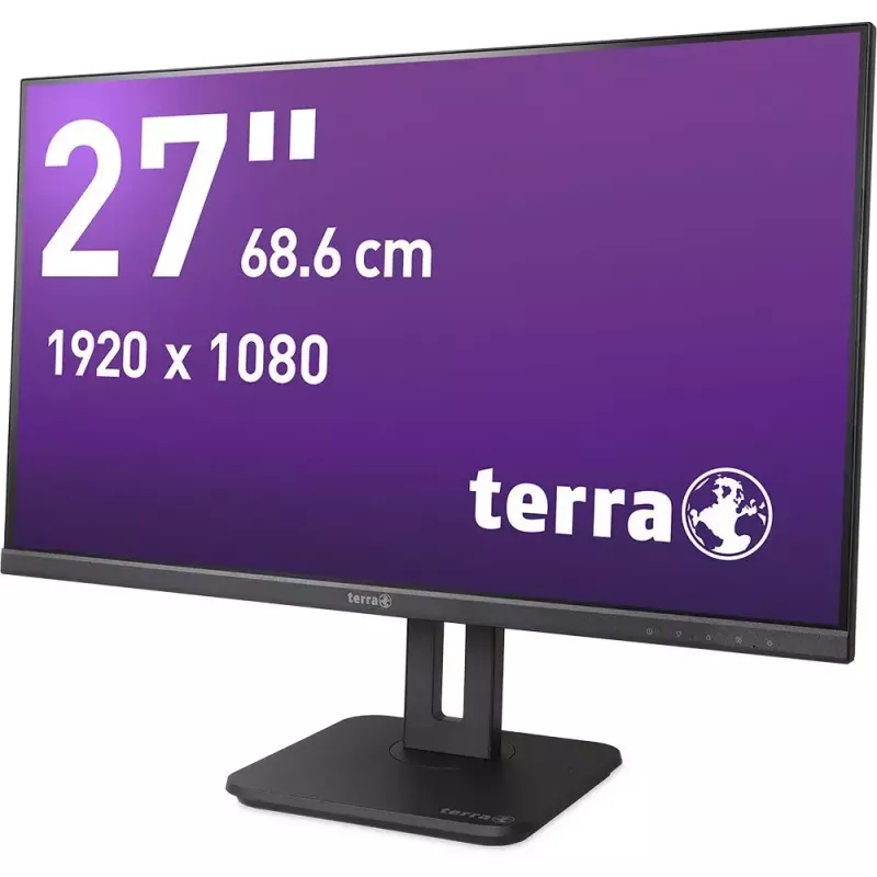 Monitorius TERRA 3030239 68,6 cm (27 colių) Full HD IPS LCD juodas