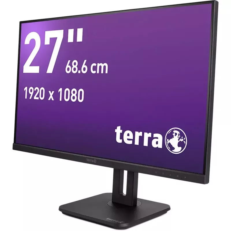 Monitorius TERRA 3030239 68,6 cm (27 colių) Full HD IPS LCD juodas