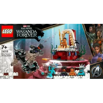 LEGO Super Heroes rinkinys Karaliaus Namoro sostų salė 76213 — statybinis modelis 6378887