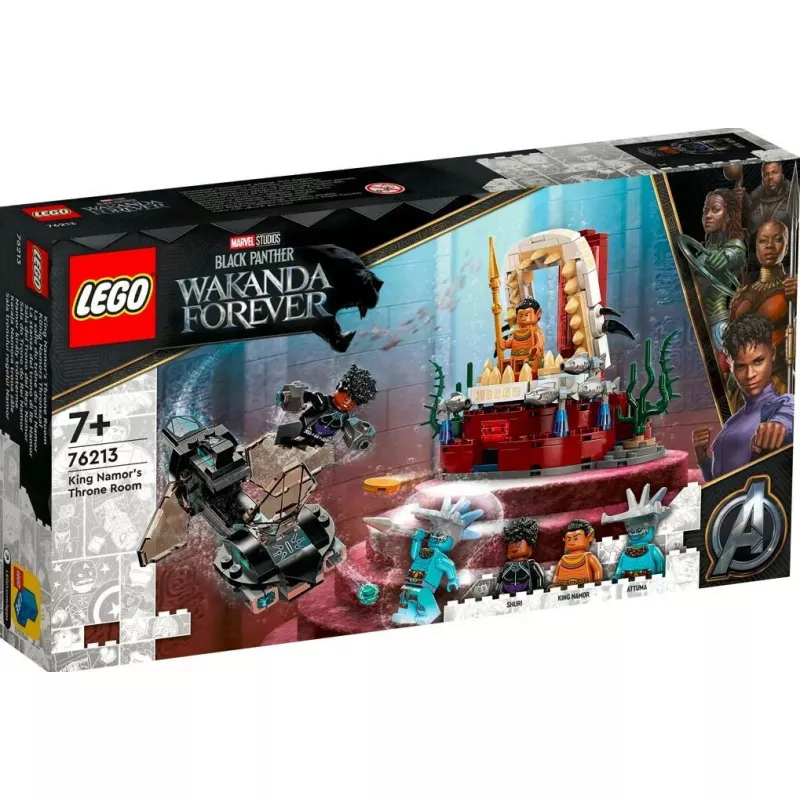 LEGO Super Heroes rinkinys Karaliaus Namoro sostų salė 76213 — statybinis modelis 6378887