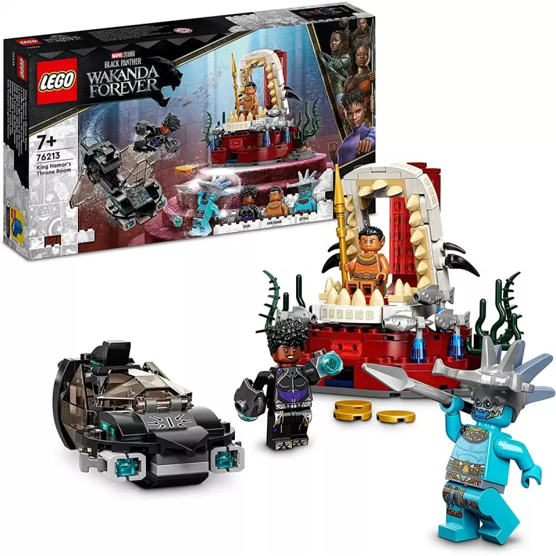 LEGO Super Heroes rinkinys Karaliaus Namoro sostų salė 76213 — statybinis modelis 6378887