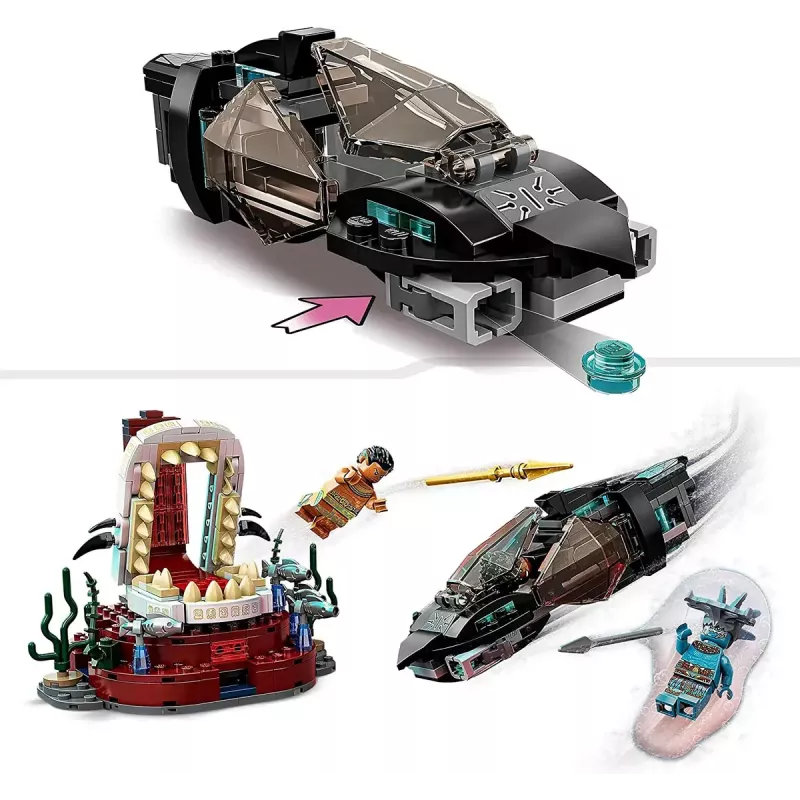 LEGO Super Heroes rinkinys Karaliaus Namoro sostų salė 76213 — statybinis modelis 6378887