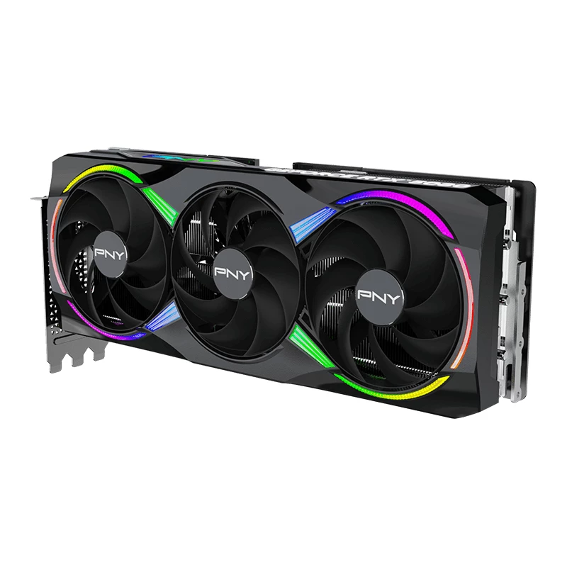 PNY GeForce RTX 5080 16GB ARGB Overclocked Triple Fan - 16 GB GDDR7 - DisplayPort 2.1b / HDMI 2.1b
