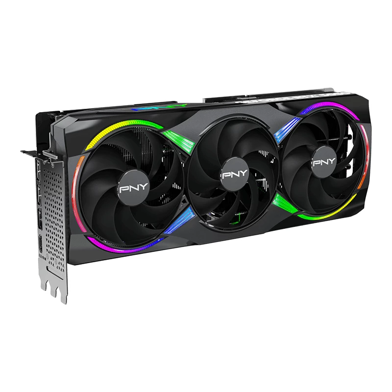 PNY GeForce RTX 5080 16GB ARGB Overclocked Triple Fan - 16 GB GDDR7 - DisplayPort 2.1b / HDMI 2.1b
