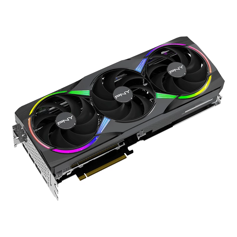 PNY GeForce RTX 5080 16GB ARGB Overclocked Triple Fan - 16 GB GDDR7 - DisplayPort 2.1b / HDMI 2.1b