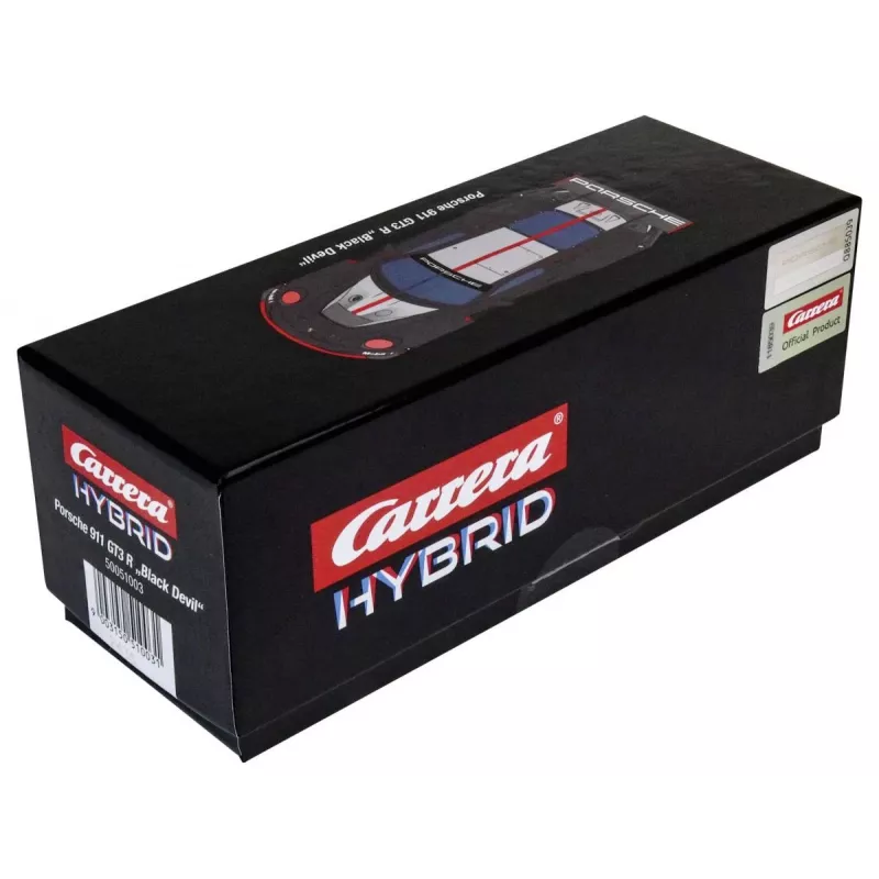 Sportinio automobilio modelis Carrera Porsche 911 GT3 R Black Devil nuo 8 metų