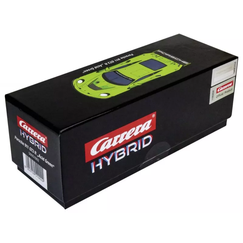 Sportinio automobilio modelis Carrera Porsche 911 GT3 R rūgščiai žalia 8+ metai