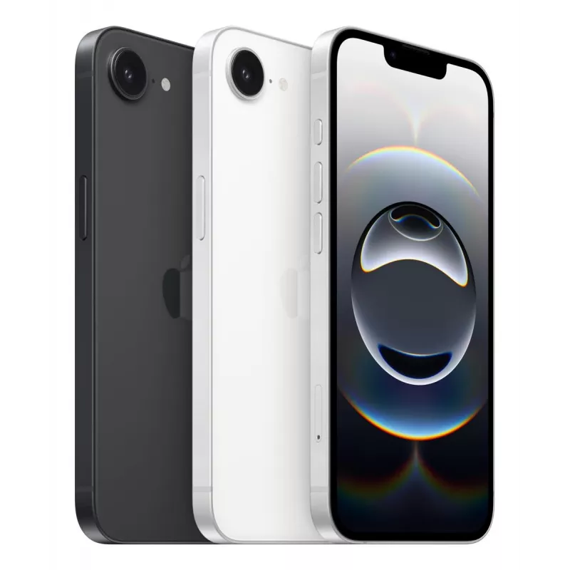 APPLE iPhone 16E – 128GB – juodos spalvos – iOS 18 (MD1Q4ZD/A)